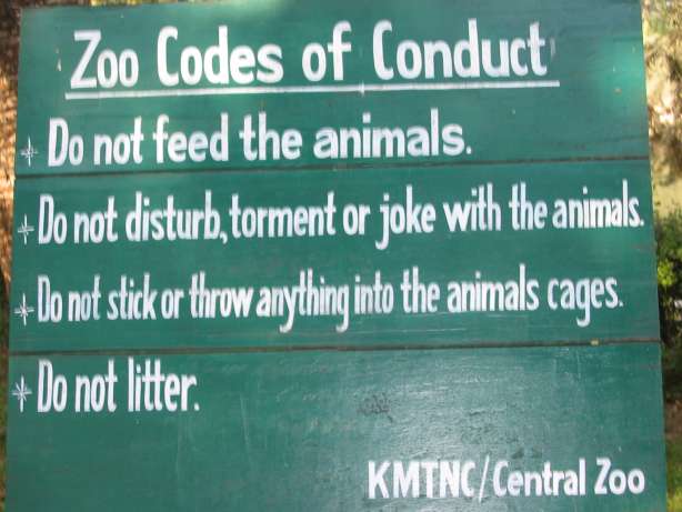 The Zoo Rules